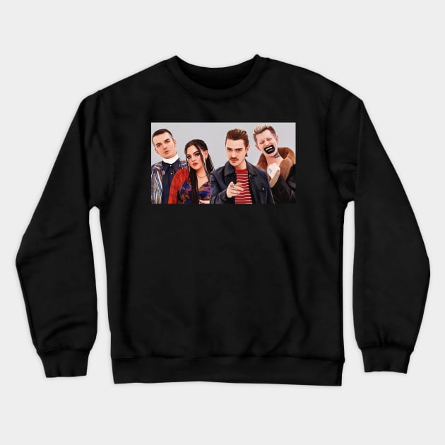 Little Big Russian Music Band Crewneck Sweatshirt by Vapison